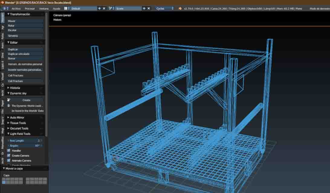 DESARROLLO Y FABRICACION DE RACKS